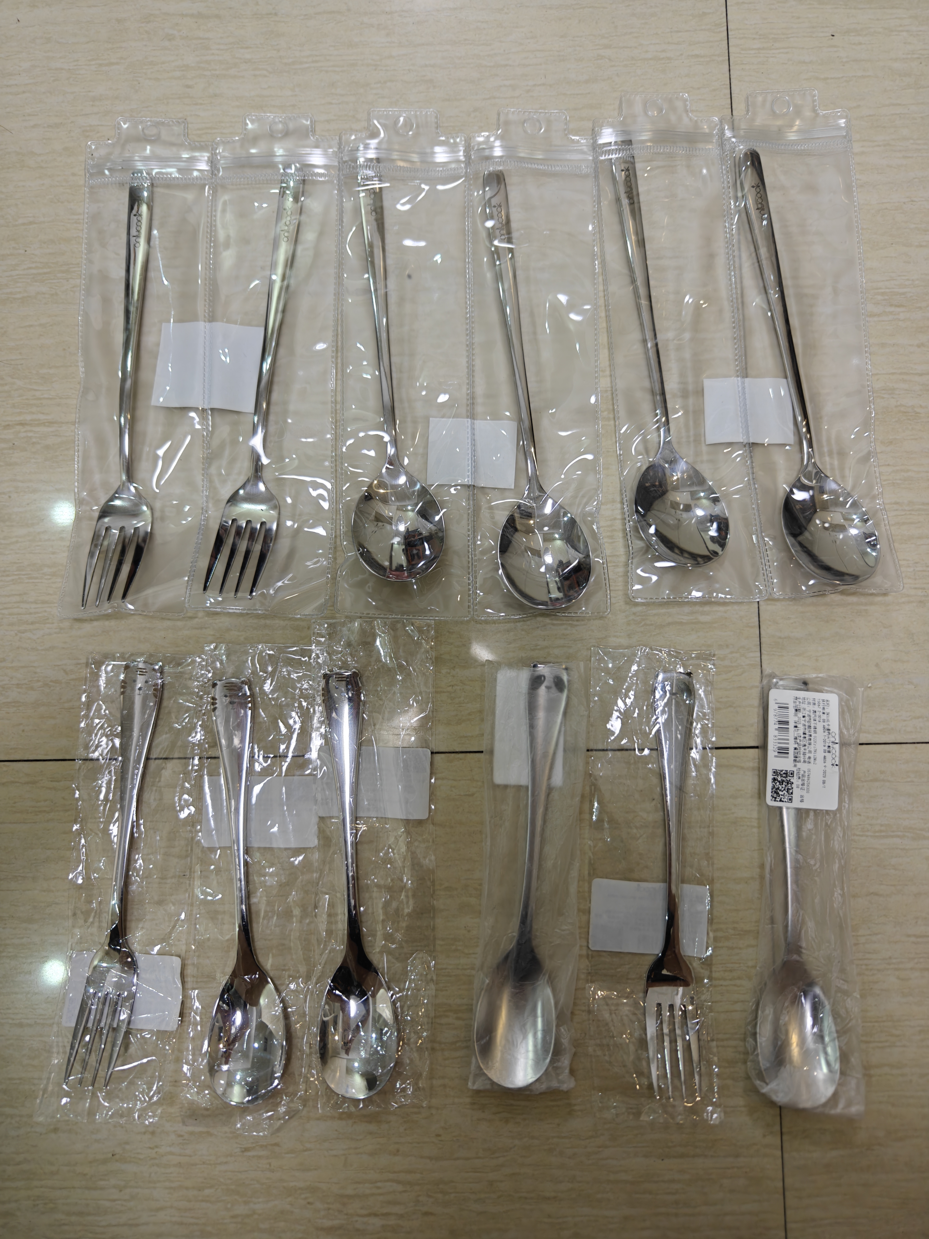 onlycook抗菌不锈钢勺子长柄汤匙316L食品级家用吃饭勺小汤勺调羹2个装 实拍图