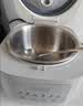 美的（Midea）电饭煲 3L家用电饭锅 316L不锈钢无涂层煮饭锅 2-3人智能预约0涂层煲汤煮粥MB-RE387S 实拍图