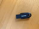 闪迪（SanDisk）256GB USB3.2 U盘 CZ550黑色 读速100MB/s 安全加密 数据恢复 学习办公电脑车载 高速大容量优盘 实拍图