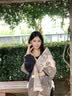 CRANTA KOMEIA围巾女长披肩2026新款围脖女空调保暖生日礼物送女生女友 青鸟蓝 高级感送老婆女朋友实用高档 实拍图