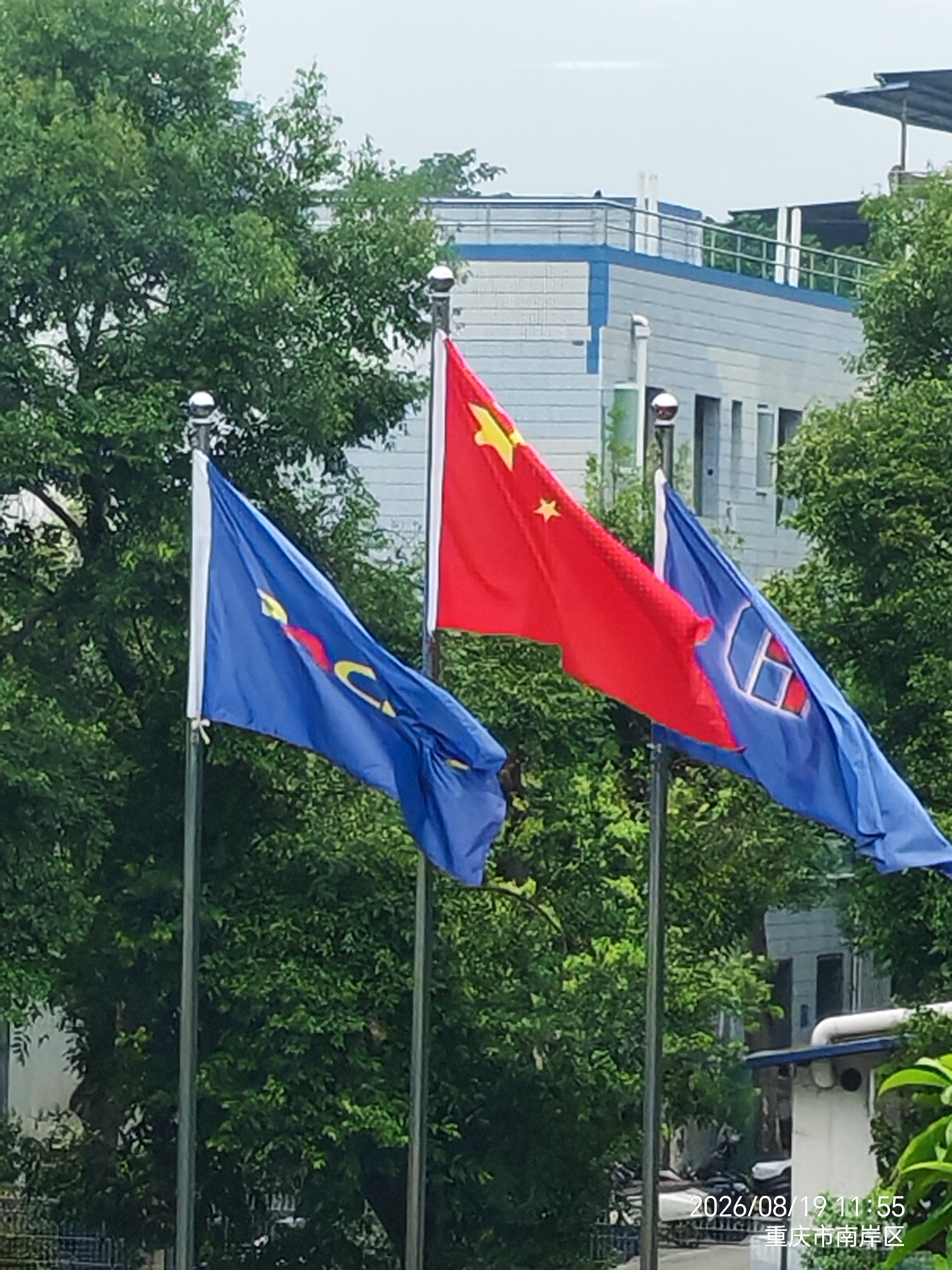 得力（deli）3号国旗/五星红旗(128*192cm) 学校户外门口店铺商场室外马路灯道旗国庆节 实拍图