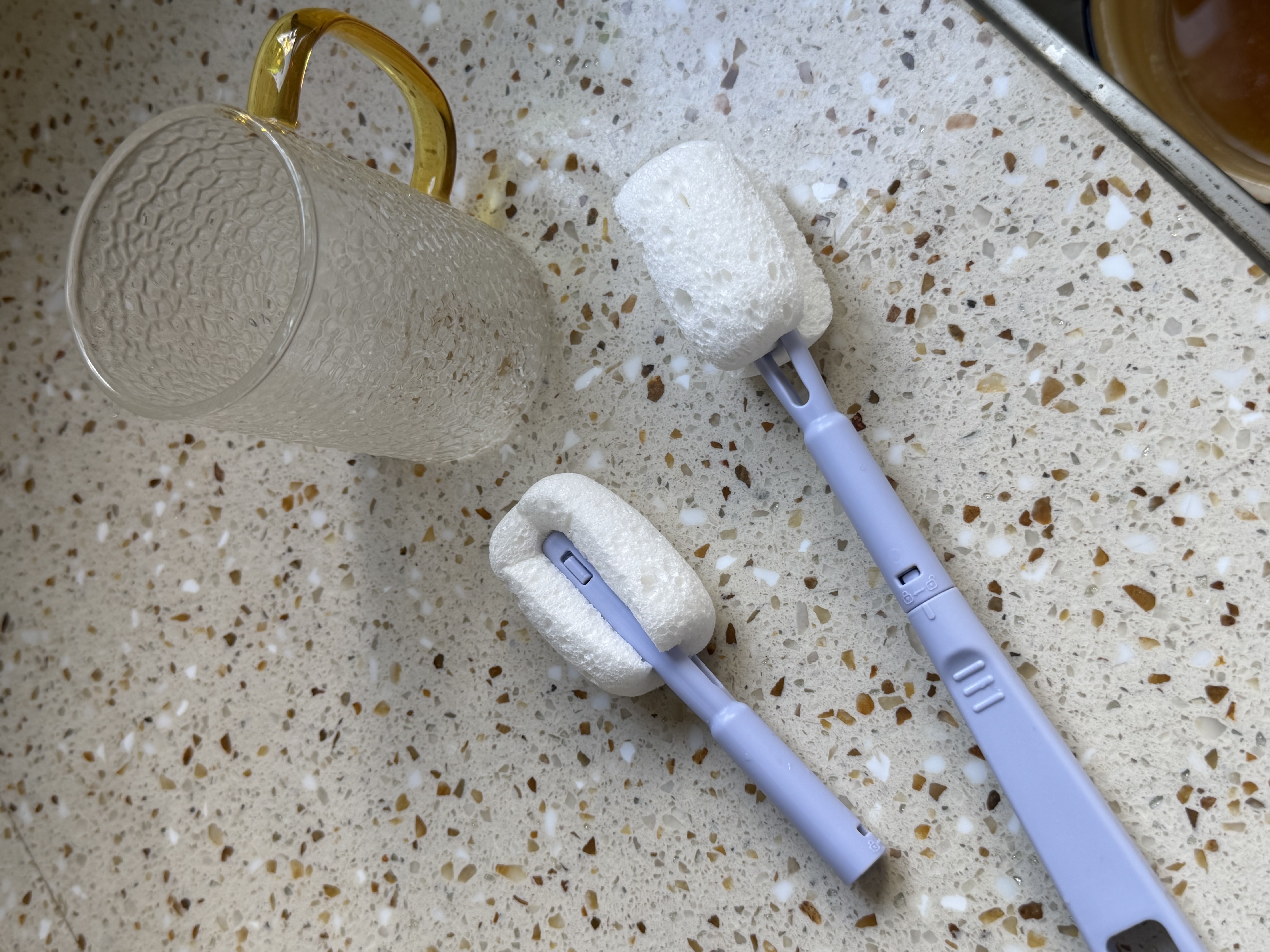 COOKSS木浆棉奶瓶刷新生婴儿专用清洗杯刷神器清洁刷套装替换头海绵刷子 实拍图