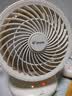 海尔（Haier） 统帅空气循环扇电风扇台扇小风扇涡轮扇家用节能风扇台式壁挂音轻定时摇头办公学生宿舍桌面风扇 【户外学生】充电款LSF-CB101(W) 实拍图