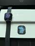 Apple/苹果 Watch S11 智能手表GPS款46毫米深空灰色铝金属表壳黑色运动型表带M/L MEVP4CH/B 实拍图