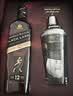 尊尼获加（JOHNNIE WALKER）洋酒 12年黑方黑牌雪莉礼盒装700ml 苏格兰调和型威士忌 实拍图
