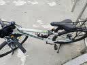 凤凰（Phoenix）山地自行车成人双层铝合金车圈辐条轮26英寸24速 幻影 薄荷绿 实拍图