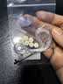 彩荷冰料猛犸象牙隔片隔珠散珠佛珠手串垫片星月金刚菩提配饰 【隔片】8*2MM/一片 实拍图