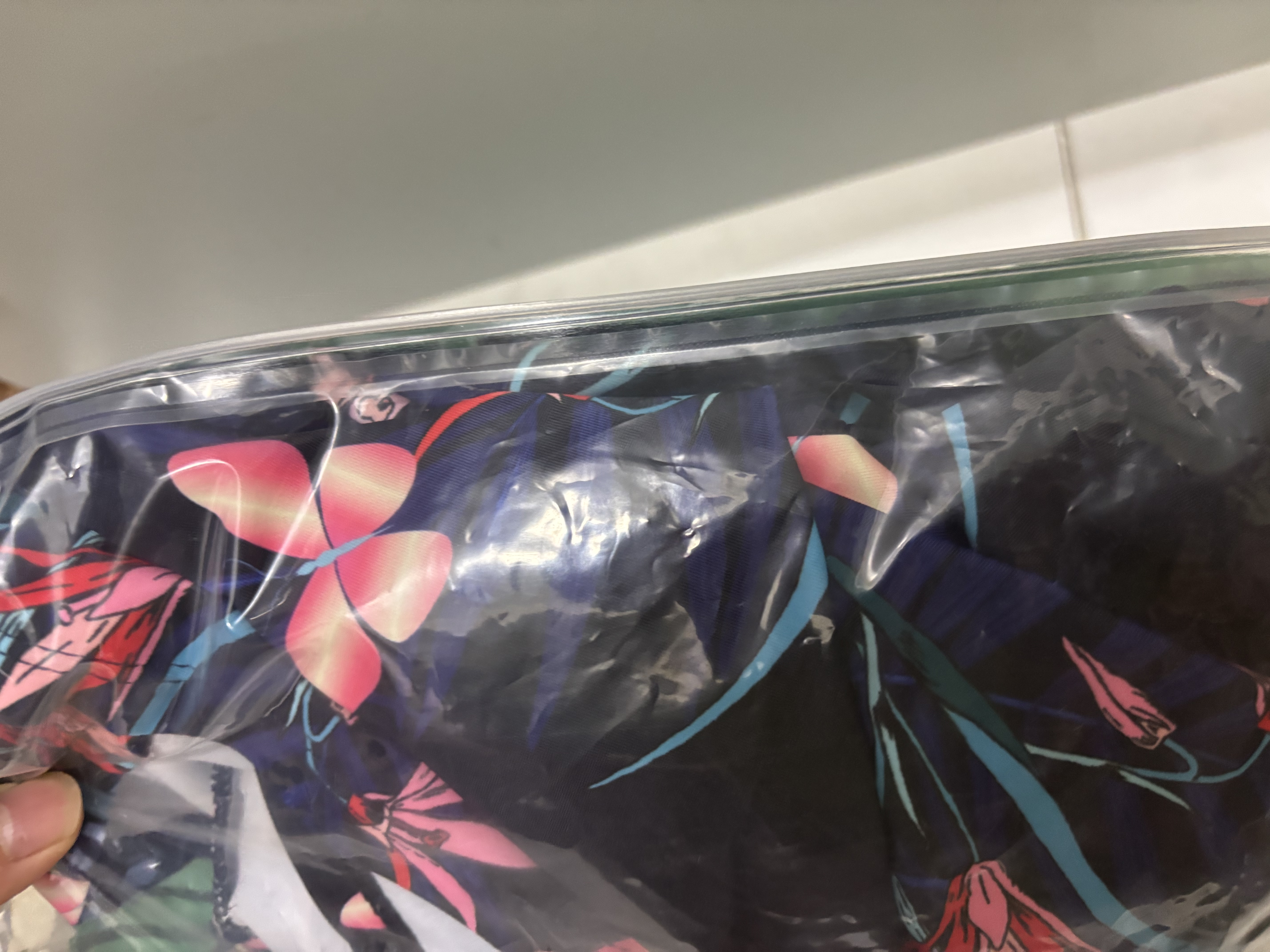宜肤妈妈泳衣中老年女保守分体两件套运动遮肚显瘦大码宽松温泉泳装 实拍图
