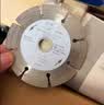 博世（BOSCH）云石片（1片装）经济型混凝土专用 外径105mm 实拍图