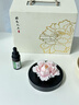 Para Ella永生花陶瓷花牡丹香薰生日礼物女友妈妈教师节老师退休七夕情人节 实拍图