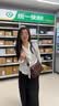 viney牛皮单肩包包女包斜挎包品牌托特包生日礼物高级感送女友老婆 【酒咖色】高档洋气高档枕头包 时尚轻奢ck风休闲包 实拍图
