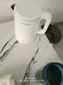 九阳（Joyoung）热水壶烧水壶电热水壶 双层壶体 有钛内胆 1.5L家用0胶水电水壶 K15FD-W123 实拍图