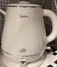 美的（Midea）电热水壶钛材质自动断电外塑内钢艺术家1.8L容量家用调奶器一键恒温水壶吨吨2026新款MK-SH60a-Q 实拍图