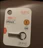 banq 128GB USB2.0 U盘 P9精品版 亮银色 大钢环便携设计 防水防震防尘 全金属电脑车载两用优盘 实拍图