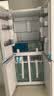 海尔（Haier）山茶花501升双系统双循环十字四开门超薄零嵌入式底部散热移动独立制冰风冷无霜一级能效电冰箱 501L双系统+超薄零嵌+双抗菌净化+移动制冰舱 实拍图