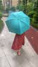 【全网爆款】手动UV折叠雨伞男女晴雨伞两用防晒遮阳黑胶伞 【新人福利】7骨 纯色随机无黑胶 实拍图