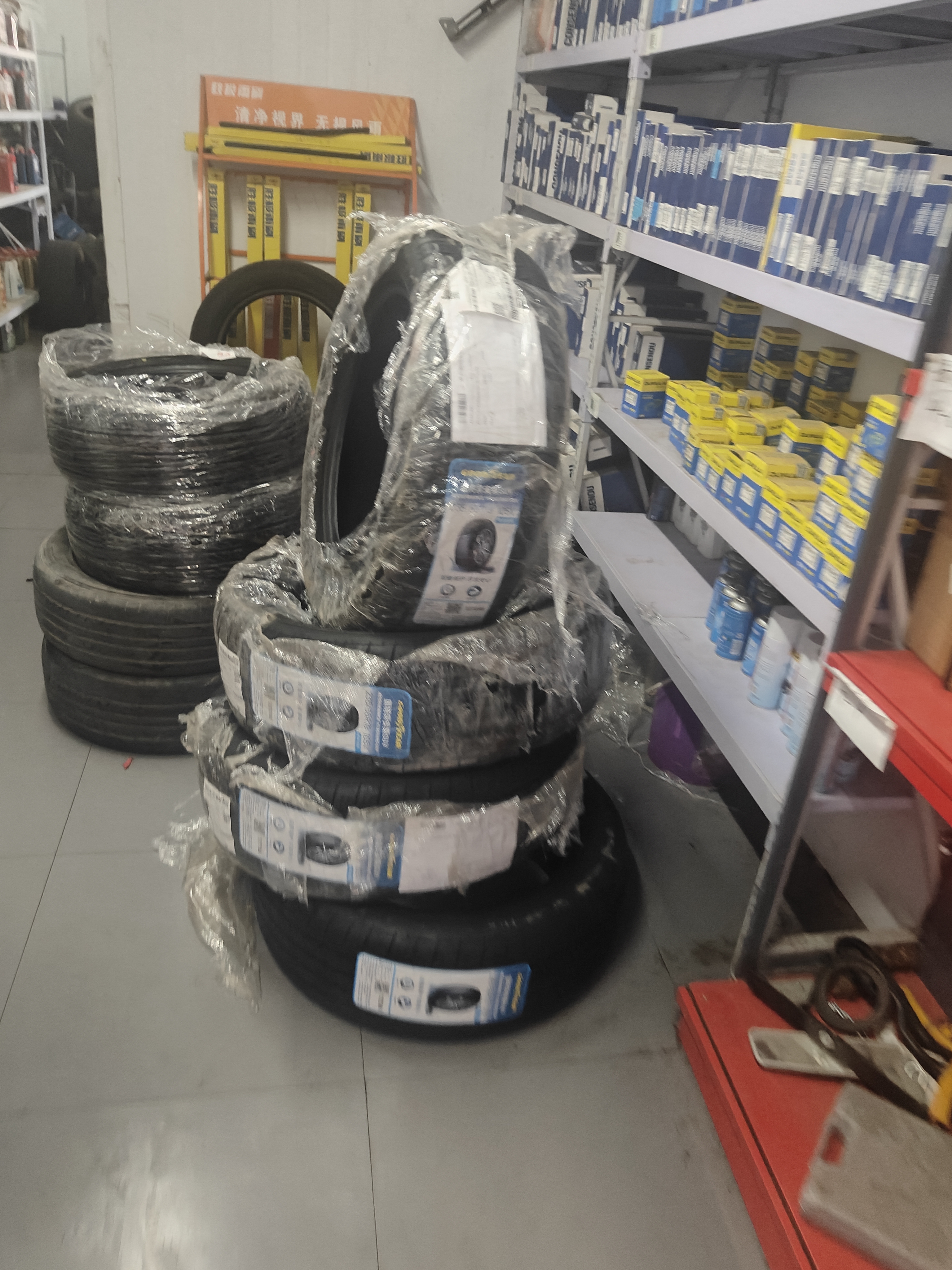固特异（Goodyear）汽车轮胎 235/55R19 105V AMG SUV 安乘SUV 适配 长城哈佛H6 实拍图