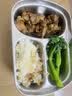 licheers不锈钢饭盒分格饭盒可微波炉加热上班族带饭食堂打饭学生便当盒 实拍图