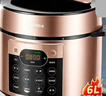 美的（Midea）锁鲜蒸电压力锅6L 智能预约多功能一体高压电饭煲家用6-8人开盖火锅煲汤双胆电饭锅MY-YL60Q3-451 实拍图