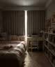 未来式儿童房窗帘家用遮光帘卧室飘窗遮阳布2026新款客厅高档a类雪尼尔 星语流苏：奶油色-挂钩款【A类环保】【99%遮光】 【定制/高温定型/韩褶/单片】请联系客服 实拍图