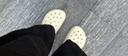 卡骆驰（CROCS）经典洞洞鞋轻便百搭女沙滩鞋包头拖鞋男鞋|10001 骨白色-2Y2(含智必星) 39 (240mm) 实拍图