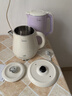 美的（Midea）电热水壶钛材质自动断电外塑内钢艺术家1.8L容量家用调奶器一键恒温水壶吨吨2026新款MK-SH60a-Q 实拍图