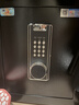 虎牌保险柜家用小型床头保险箱办公财务专用 密码指纹WIFI远程全钢防盗可入墙固定入衣柜保管箱 45cm高 黑色（大双层）【超值推荐】 密码款(密码+钥匙) 实拍图
