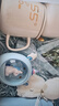 爱美礼教师节礼物送女老师高级生日礼物女生送女友闺蜜伴手礼盒保温杯女 55度恒温杯小夜灯保温杯套装蓝 实拍图