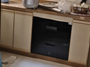 美的（Midea）【新国标新品】暖阳消毒柜嵌入式家用 双层大容量消杀餐具碗筷柜 二星级 105升消毒柜 90Q15S Max 实拍图
