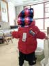 巴拉巴拉童装儿童羽绒服男童女童2025新款春装拜年服红色国风宝宝外套加厚 实拍图