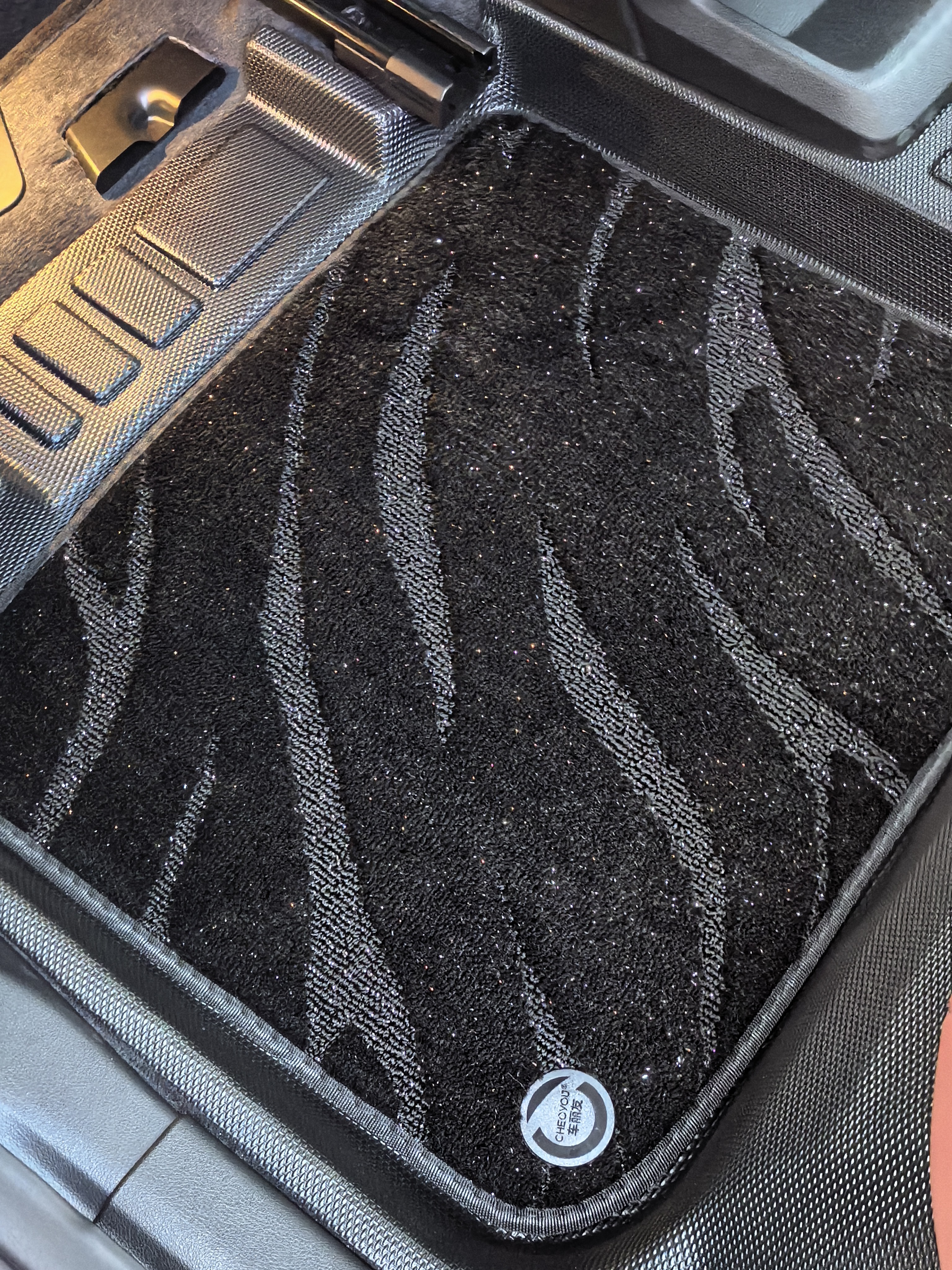 车丽友定制全包围TPE汽车脚垫尾箱垫套餐定制适用于05海狮06海豹零跑c10 实拍图