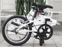 大行（DAHON）KT610折叠自行车16英寸城市通勤迷你成人男女学生便携小轮单车 白色 实拍图