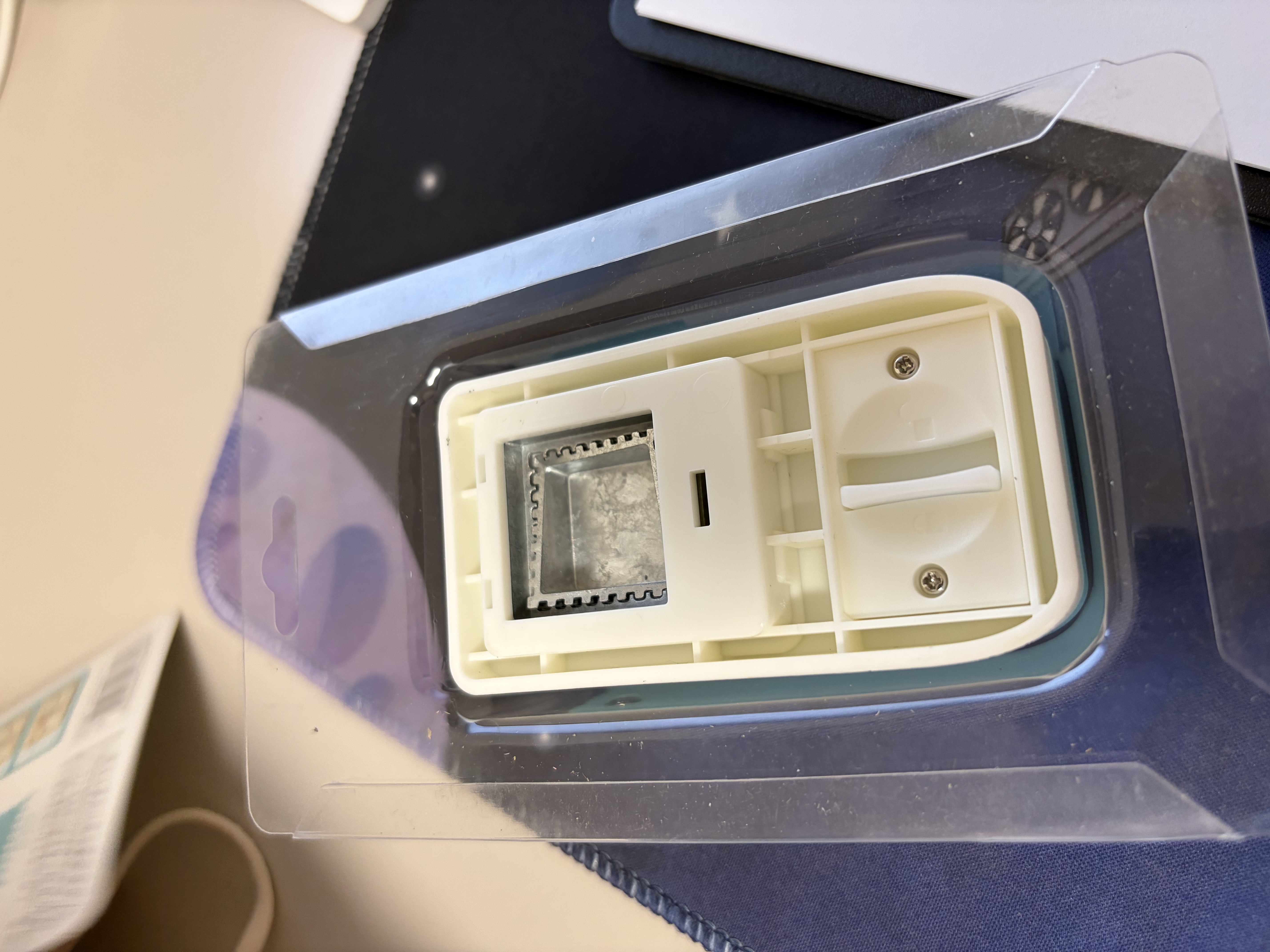 可得优创意邮票打孔器小号正方形打花器手账工具DIY压纸器拼贴手工素材邮票打孔机多尺寸可选 实拍图