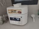 东芝（TOSHIBA）【旗舰新品】小白露风冷电压力锅 5L 4-8人高压锅家用IH锁鲜0排气 纯钛0涂层+陶瓷双胆PC-50MXVC 实拍图