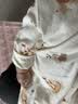 童泰婴儿连体衣春秋季纯棉宝宝衣服新生儿偏开哈衣爬服睡衣棕色80cm 实拍图