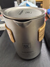 金灶（KAMJOVE）纯钛旅行茶具套装 便携泡茶杯户外茶具茶水分离泡茶器防烫快客杯 T-33F 一壶5杯 实拍图