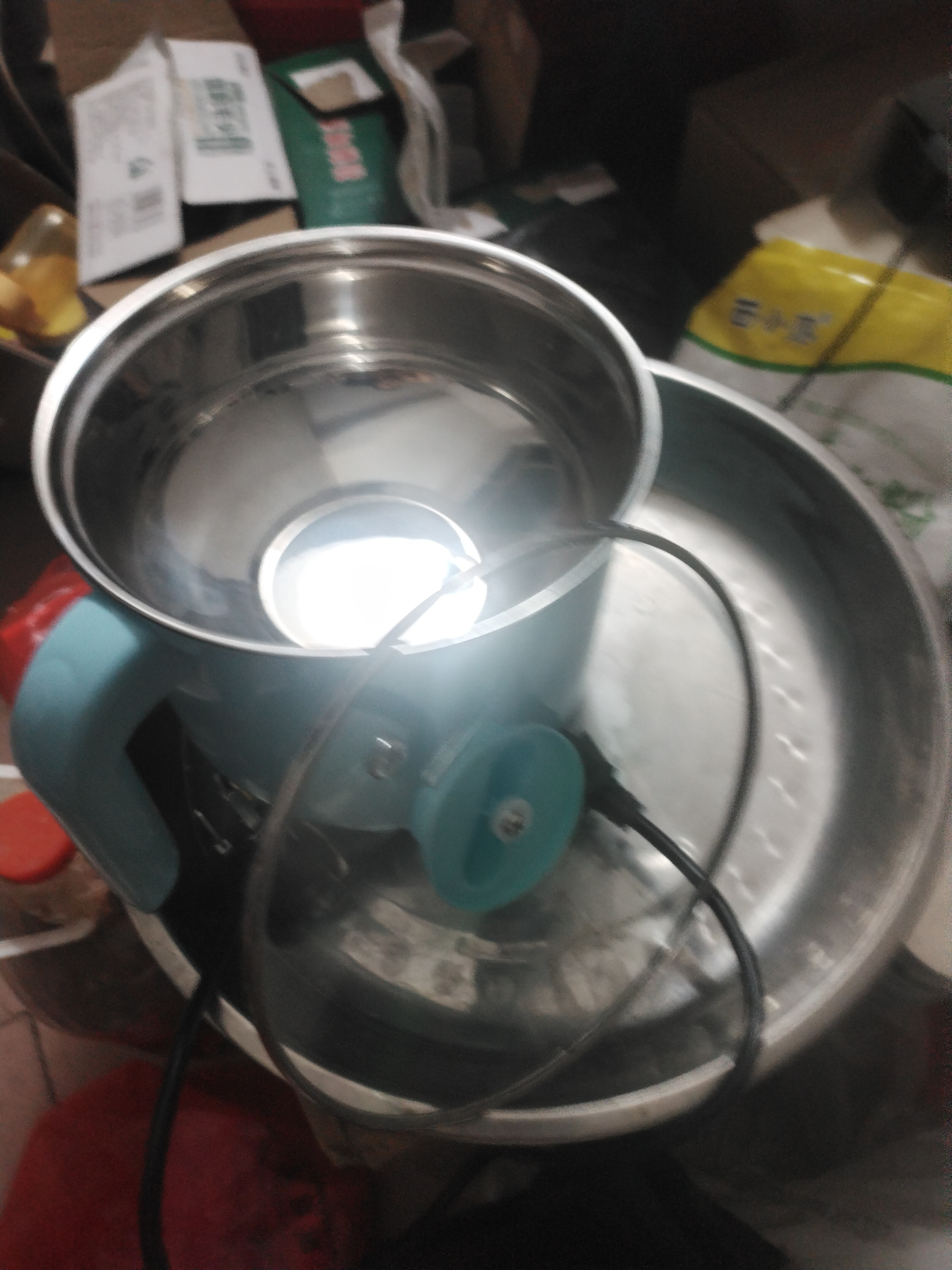 电煮锅小电锅电炒锅小锅电煮锅火锅多功能锅电火锅宿舍小电锅家用电蒸锅炒菜专用2-3人泡面锅家用 【爆卖】不锈内胆没有蒸笼【0.6m电源线】 实拍图
