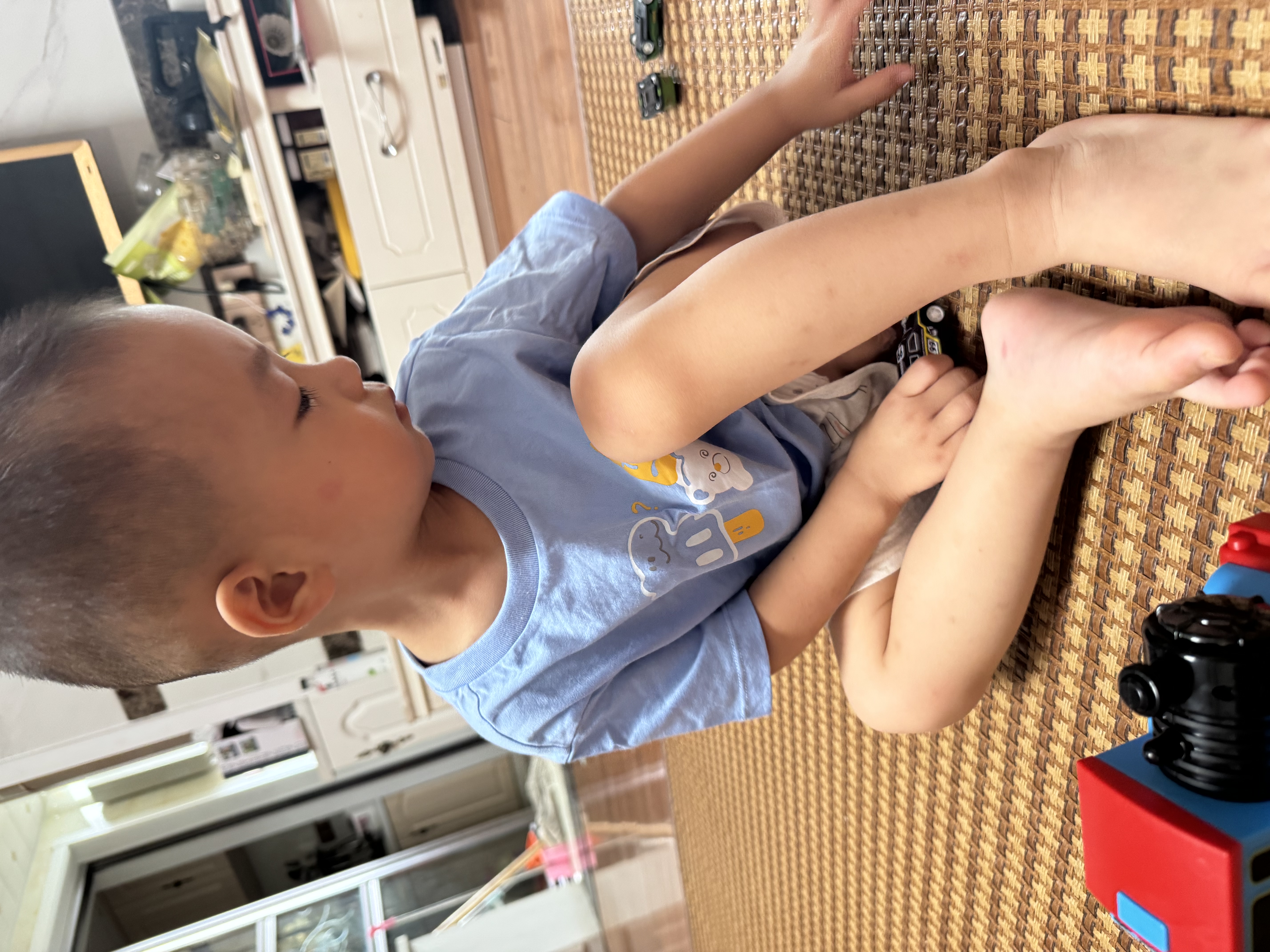 巴拉巴拉童装儿童短袖t恤男童女童2026新款夏装纯棉速干亲子装上衣 实拍图