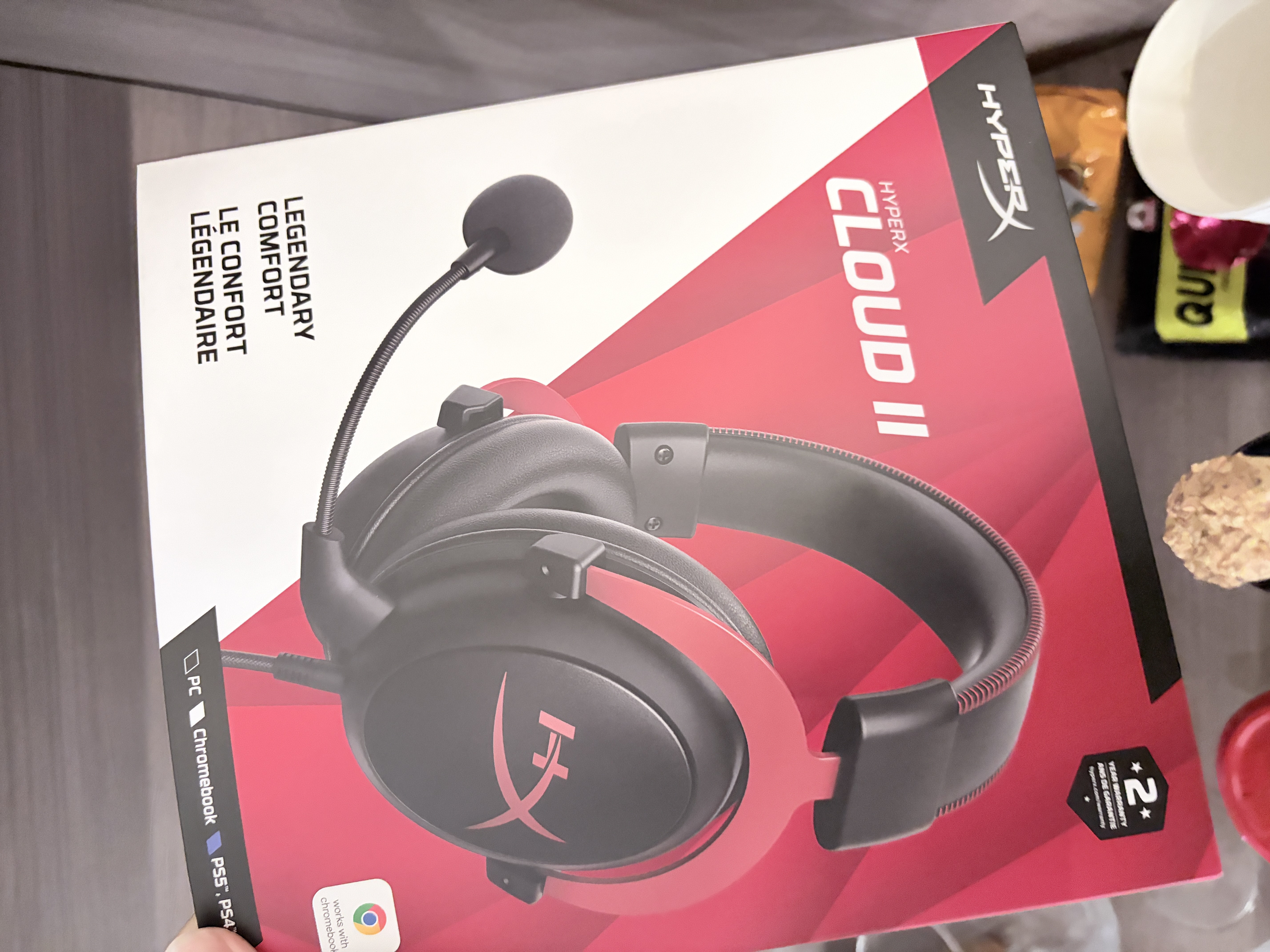 极度未知（HYPERX）飓风2飓风3系列电竞游戏耳机头戴式 fps吃鸡耳麦降噪麦克风 原金士顿cloud2电竞耳机 飓风2-黑红【7.1虚拟环绕声】 实拍图