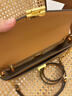 MCM【礼物】TRACY中号链条包信封包单肩斜挎女包干邑色 实拍图