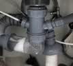 潜水艇（Submarine）CSQ-1C菜盆下水管厨房单槽水槽防臭下水管ABS材质拉伸95厘米 实拍图