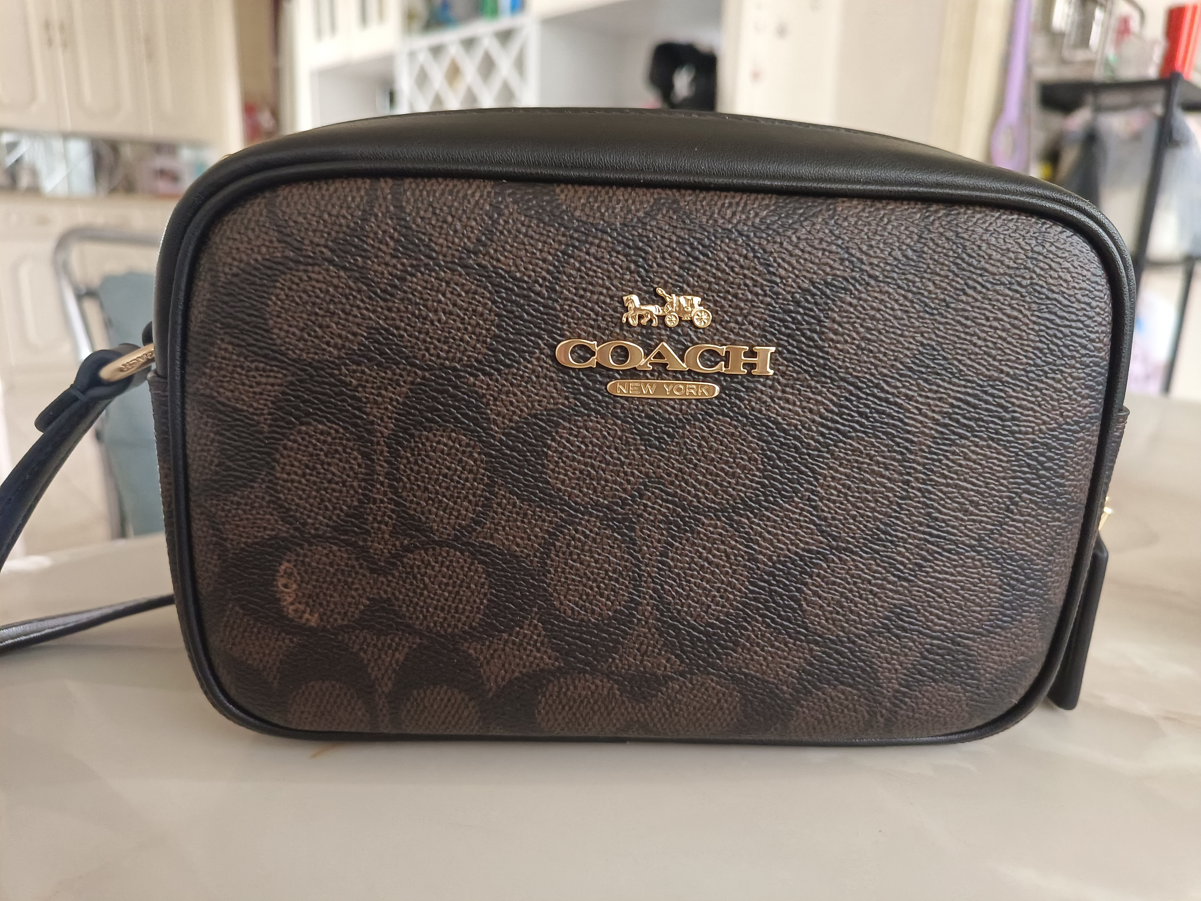 蔻驰（COACH）新款女包奢侈品Jamie20相机单肩斜挎包生日礼物 实拍图