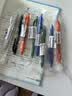 派通（Pentel ）【开学必购】BLN105按动绿色中性笔高颜值0.5mm签字笔商务学生速干水笔水性笔文具 绿色单支装 实拍图