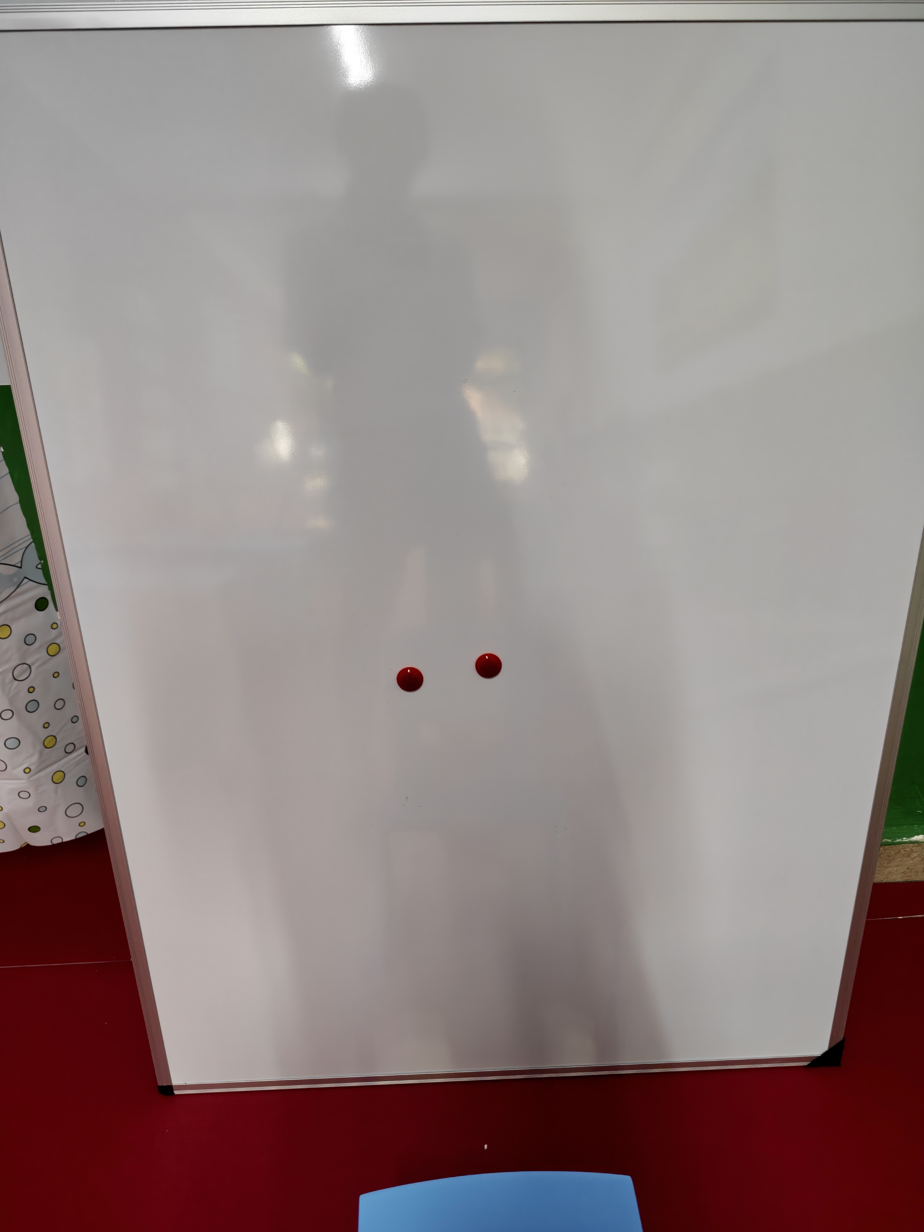 AUCS 白板写字板黑板家用120*90cm 挂墙教室用办公室会议开会培训讲课磁性挂式大教学白班板看板公司用 实拍图