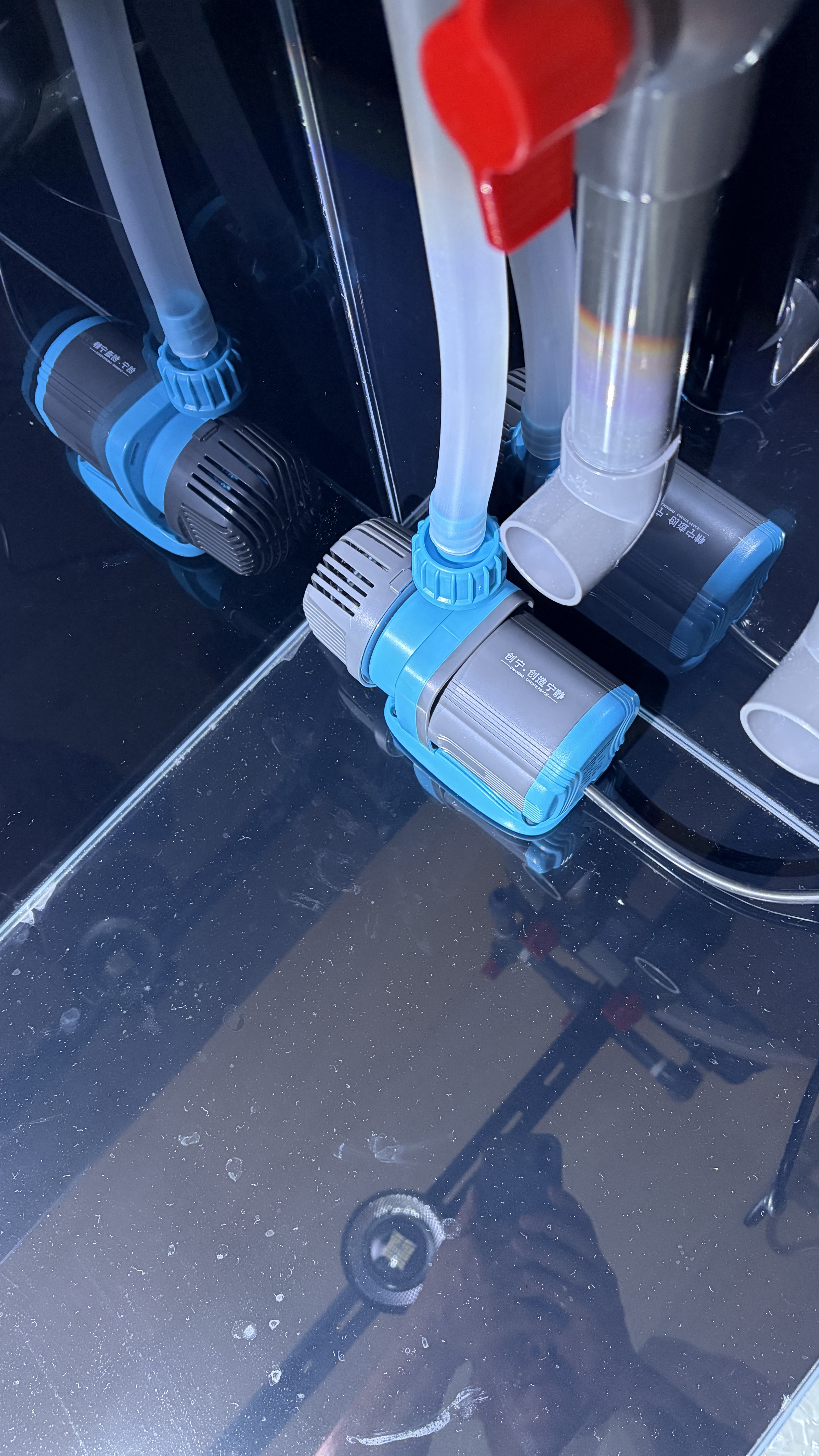 创宁鱼缸渔池循环变频潜水泵 水族箱安静抽水  水陆两用 鱼池假山过滤 升级款【超轻音25W】流量2200-3500L 实拍图