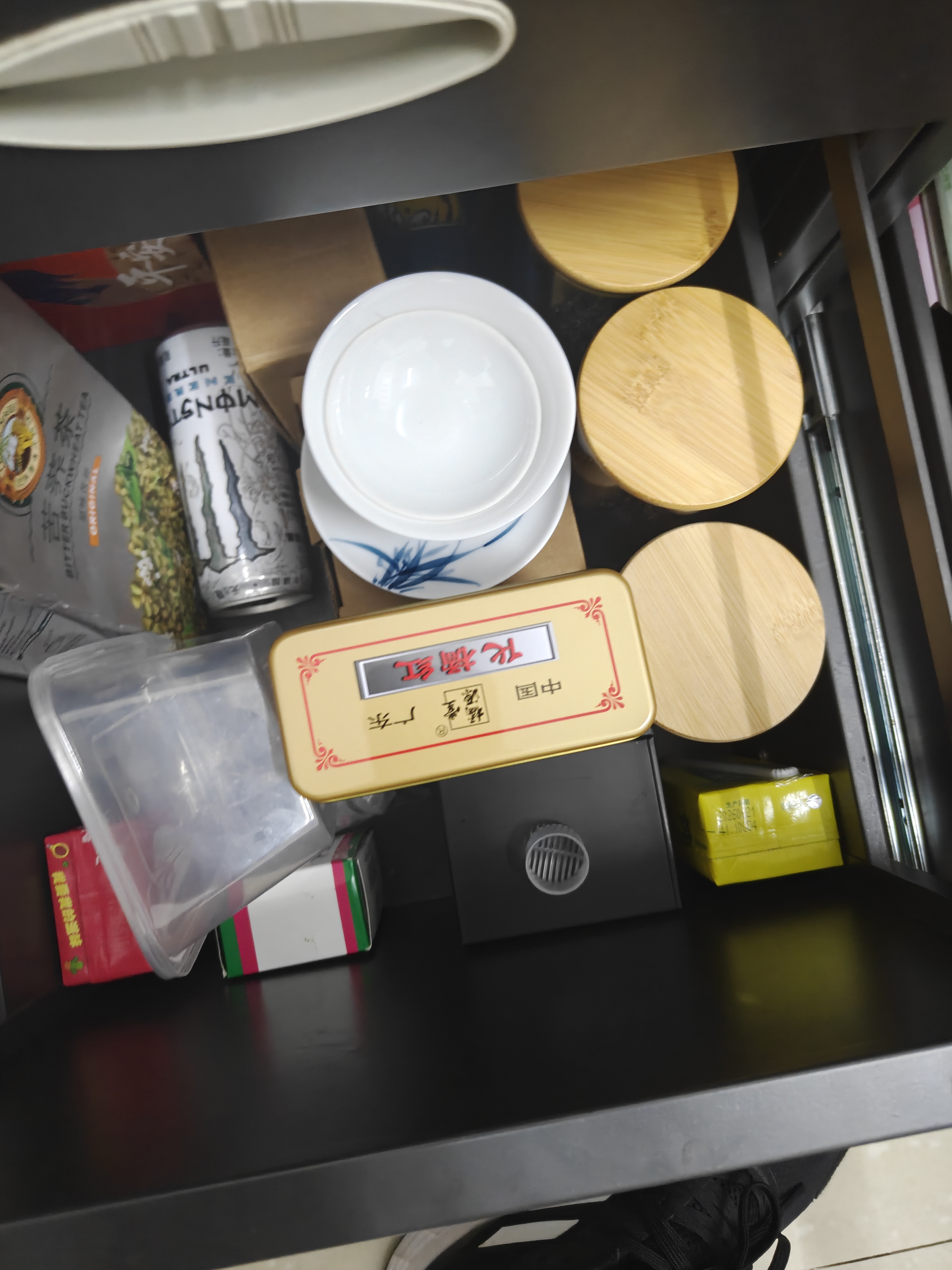 橘源堂品牌A级正毛化橘红果片 正宗化州陈年橘红果切片铁罐装20g*6包 实拍图