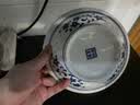 LICHEN景德镇陶瓷深盘碟子菜盘饭盘青花玲珑瓷器釉下彩餐具龙纹中式白瓷 龙纹盘碟 8英寸 直径20.5x4厘米高 实拍图