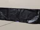 利得抽绳垃圾袋黑色55*65cm100只双面2.6丝大号加厚免撕厨房自动收口 实拍图