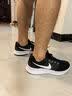 耐克NIKE跑步鞋男减震透气RUN SWIFT 3运动鞋春夏款DR2695-002黑白44 实拍图