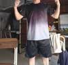 步锐特（BURUITE）运动套装男夏季健身衣服速干短袖T恤篮球羽毛球训练短裤跑步装备 实拍图